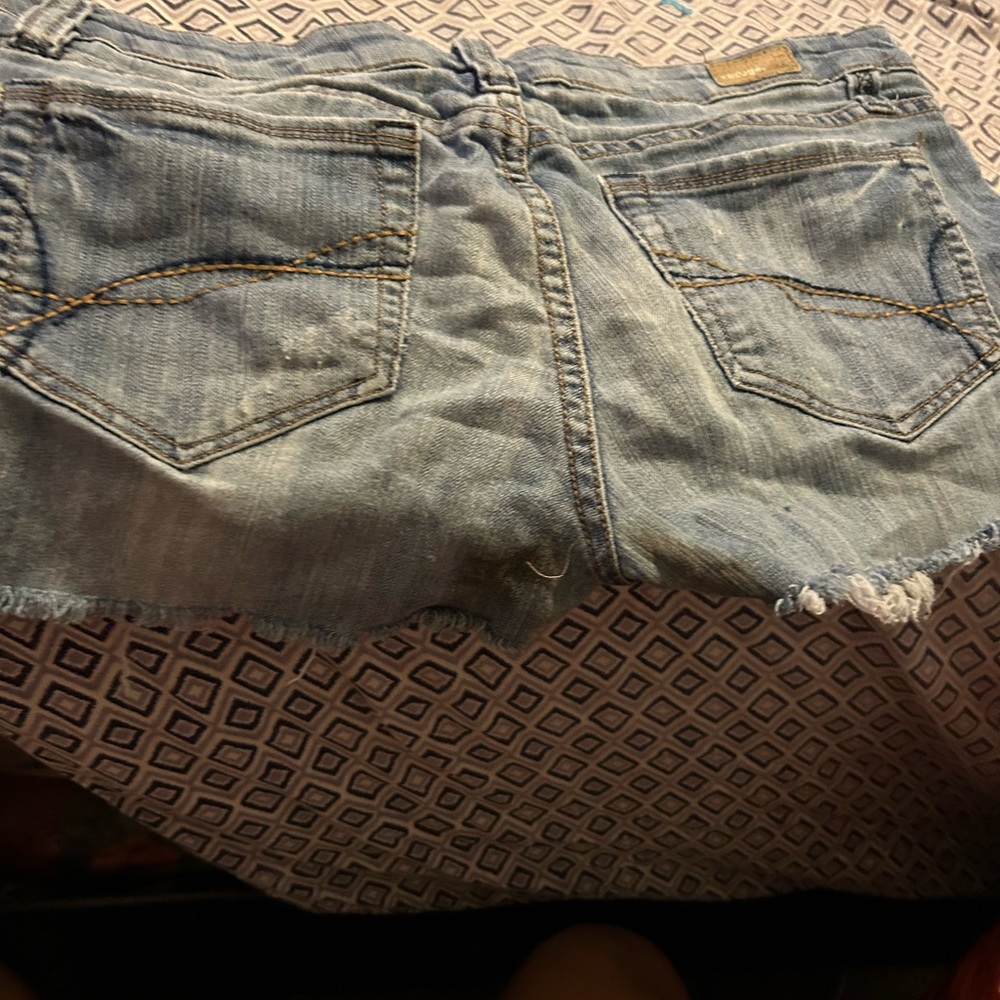Light Blue Jean Short